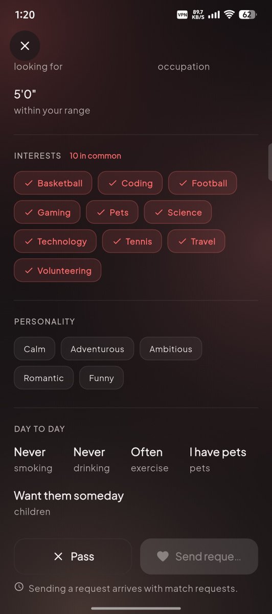 sfsocial_app's tweet photo. Matching profile design for the matching system.

#app #dating #building https://t.co/VHIc5Tonbs