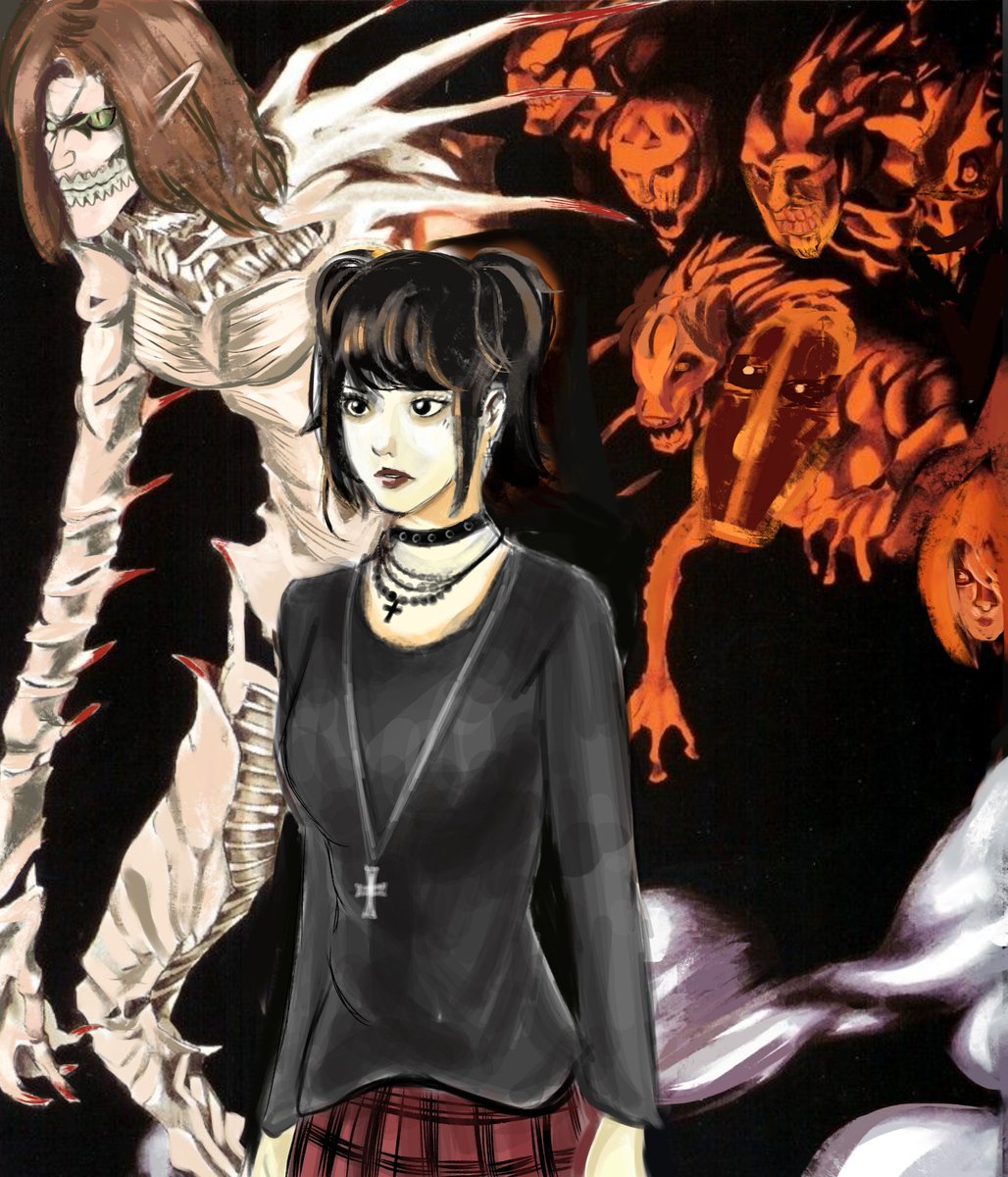 catcellic's tweet photo. #aot if it collabed with death note https://t.co/ryhoypThGZ