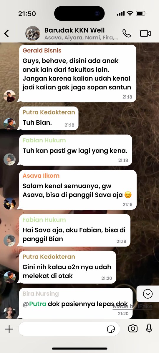 i07_RAn's tweet photo. — Bagian 01

Keadaan grup KKN Tata yang isinya manusia-manusia lantam💜 https://t.co/Pv7kwJfFI6