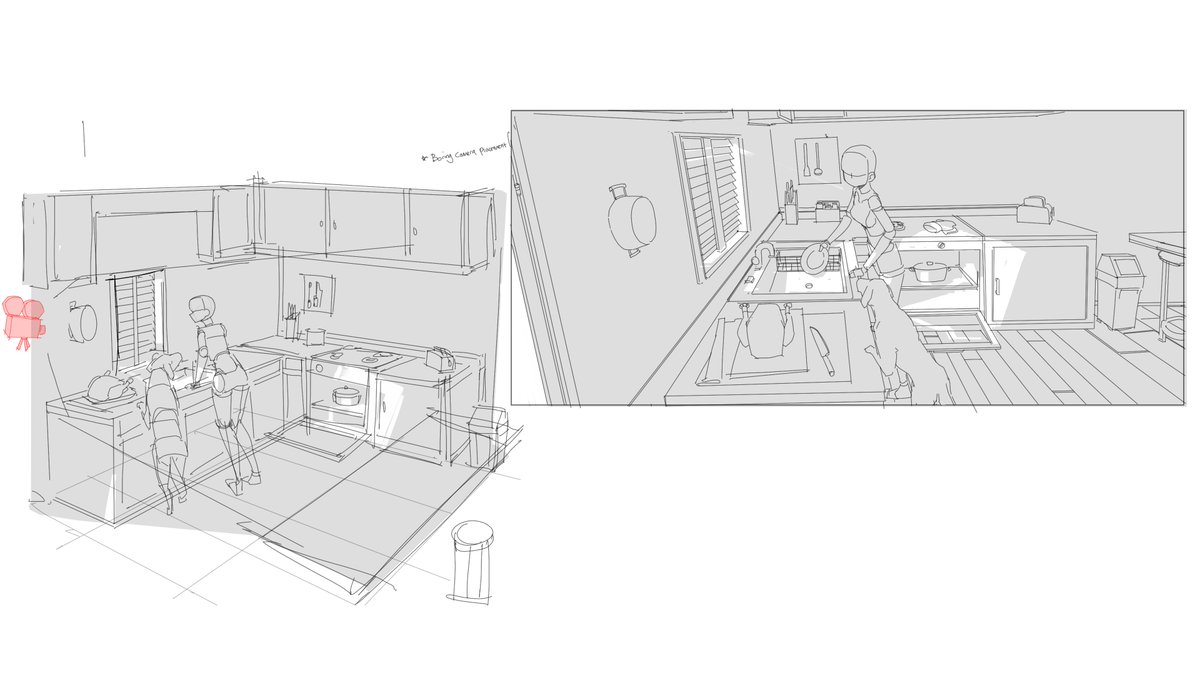 Bieru01's tweet photo. camera placement studies https://t.co/9i4ISfzSdO