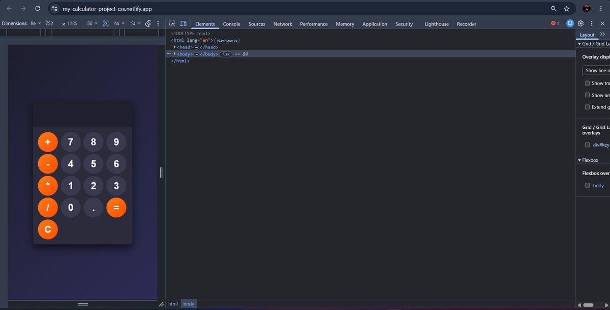 Aisha_Rani_dev's tweet photo. Built a responsive Calculator using HTML, CSS &amp; JavaScript.

Live Demo: https://t.co/r9GVP9akW4
GitHub: https://t.co/jlNMp1Bmx2....
#JavaScript #HTML #CSS #WebDevelopment #100DaysOfCode https://t.co/6JO5E8W9eg