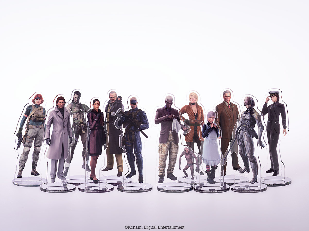 konamistyle's tweet photo. ／
「METAL GEAR SOLID」アクスタの実物サンプルをご紹介
「KONAMI STYLE POP UP STORE」からのお知らせ
＼

■KONAMI OFFICIAL ACRYLIC DISPLAY STAND SERIES
MGSからは27種をご用意

・METAL GEAR SOLID Δ: SNAKE EATER　全5種
・METAL GEAR SOLID 4 GUNS OF THE PATRIOTS 全12種
・METAL GEAR SOLID PEACE WALKER　全10種

大阪・心斎橋PARCOで販売⬇️
https://t.co/shKAJfRGNp