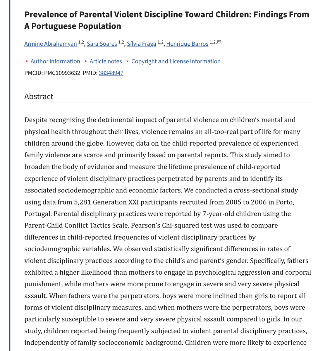 Josef_JHS's tweet photo. And yet, this lack of strength doesn't preclude them from disproportionately perpetrating violence against their own sons. And the research backs this up. 
That same line of logic (regarding physical strength) is also used to blame male rape victims too. https://t.co/Cwli3bLMeY