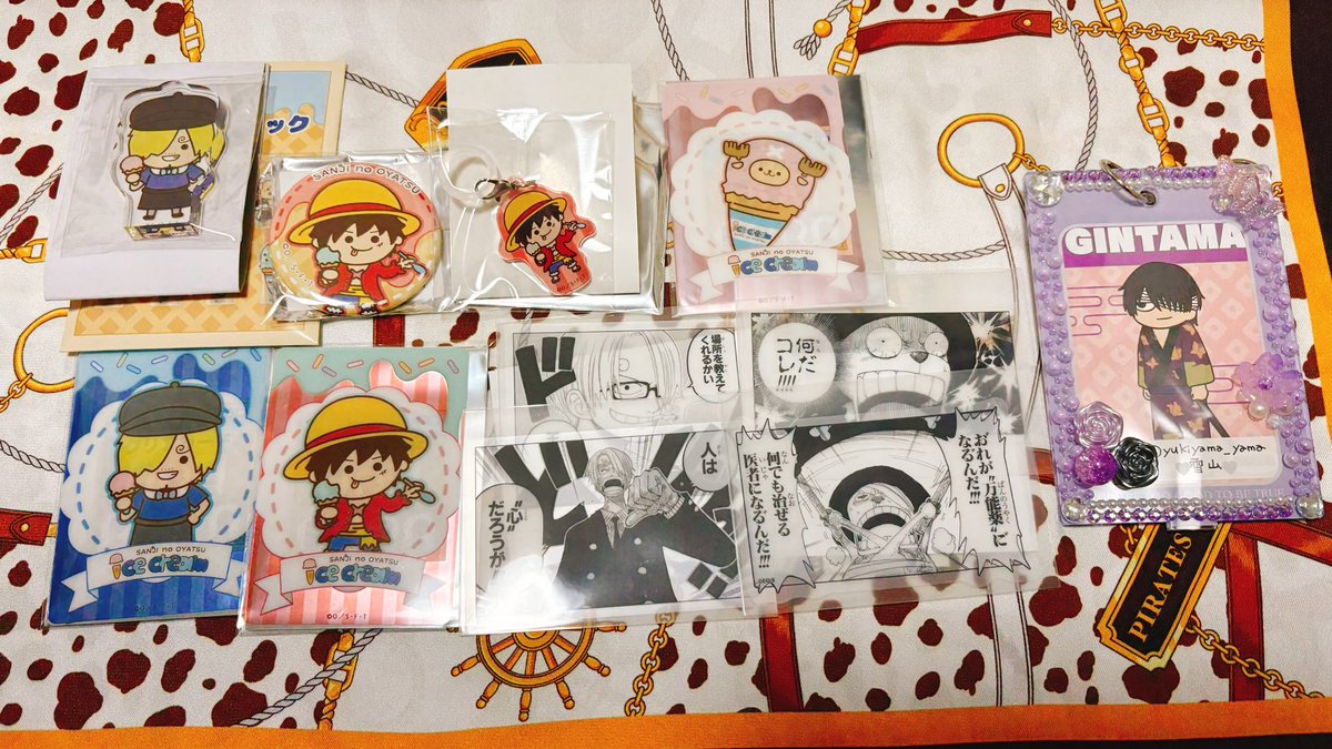 yukiyama_yama's tweet photo. 【交換】ONEPIECE ONE PIECE ワンピース usj ユニバ SANJI no OYATSU 麦スト クリアステッカー アクリルパズル ジャンショ

譲)画像1 サンジ、ルフィ、チョッパー

求)リプ画像 同異種スモーカー

異種交換の場合、差額精算のご希望はお声掛け時にお願いします🙇🏻‍♀️
郵送📮、初回様プロカ必読🌸 https://t.co/SwNnD0H7Zw
