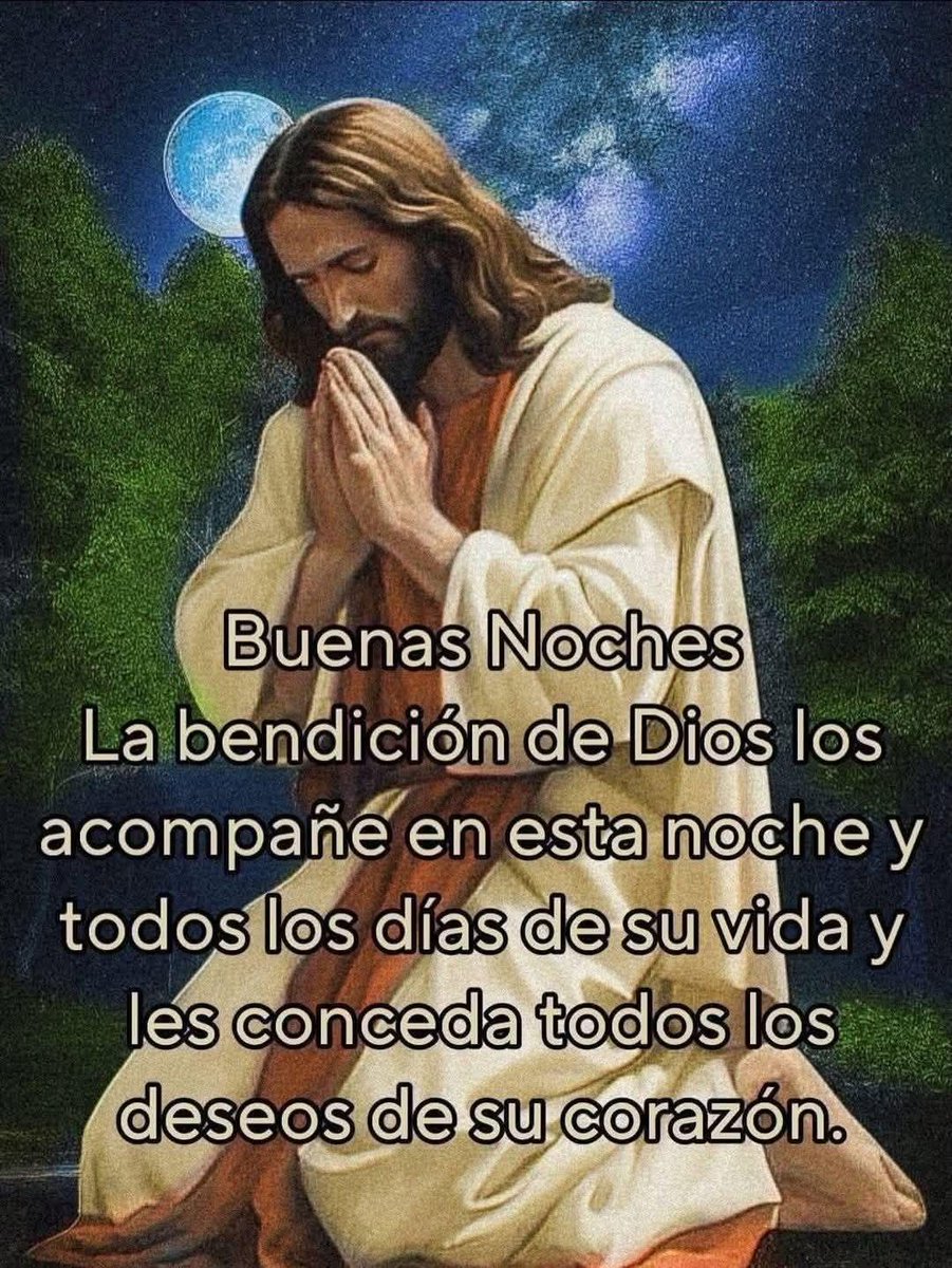MartaMarjos's tweet photo. Bendecida noche para todos que Dios los abrigue con su amor 💞🙏
#Diostebendiga #Quedescansen https://t.co/a3KdX26DhS