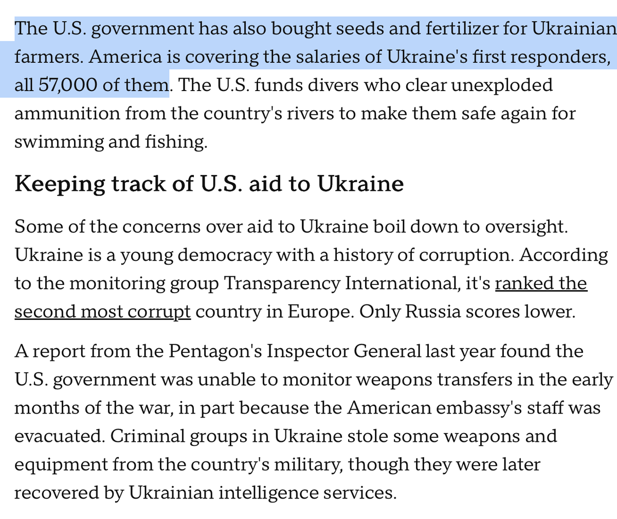 Cernovich's tweet photo. American taxpayers are paying the pensions in Ukraine. Propping up small burrito businesses. Paying for all 57,000 first responders. (And those mansions in Monaco for oligarchs.) Neocons should shut the fuck up. https://t.co/ldLkIyNAu6