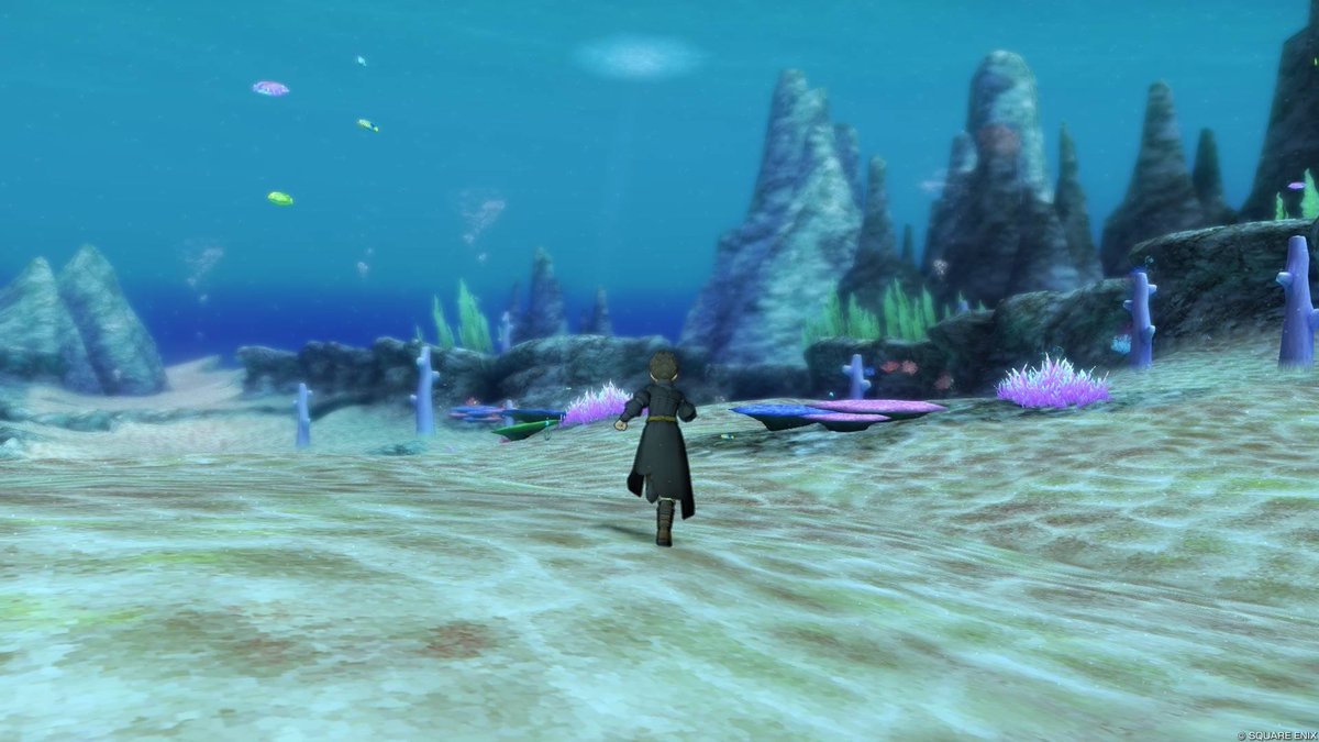 nameko_dqx's tweet photo. チムクエで久々の水の領界へ。懐かしい気持ちでいっぱいでした。 https://t.co/XebrrGciPn