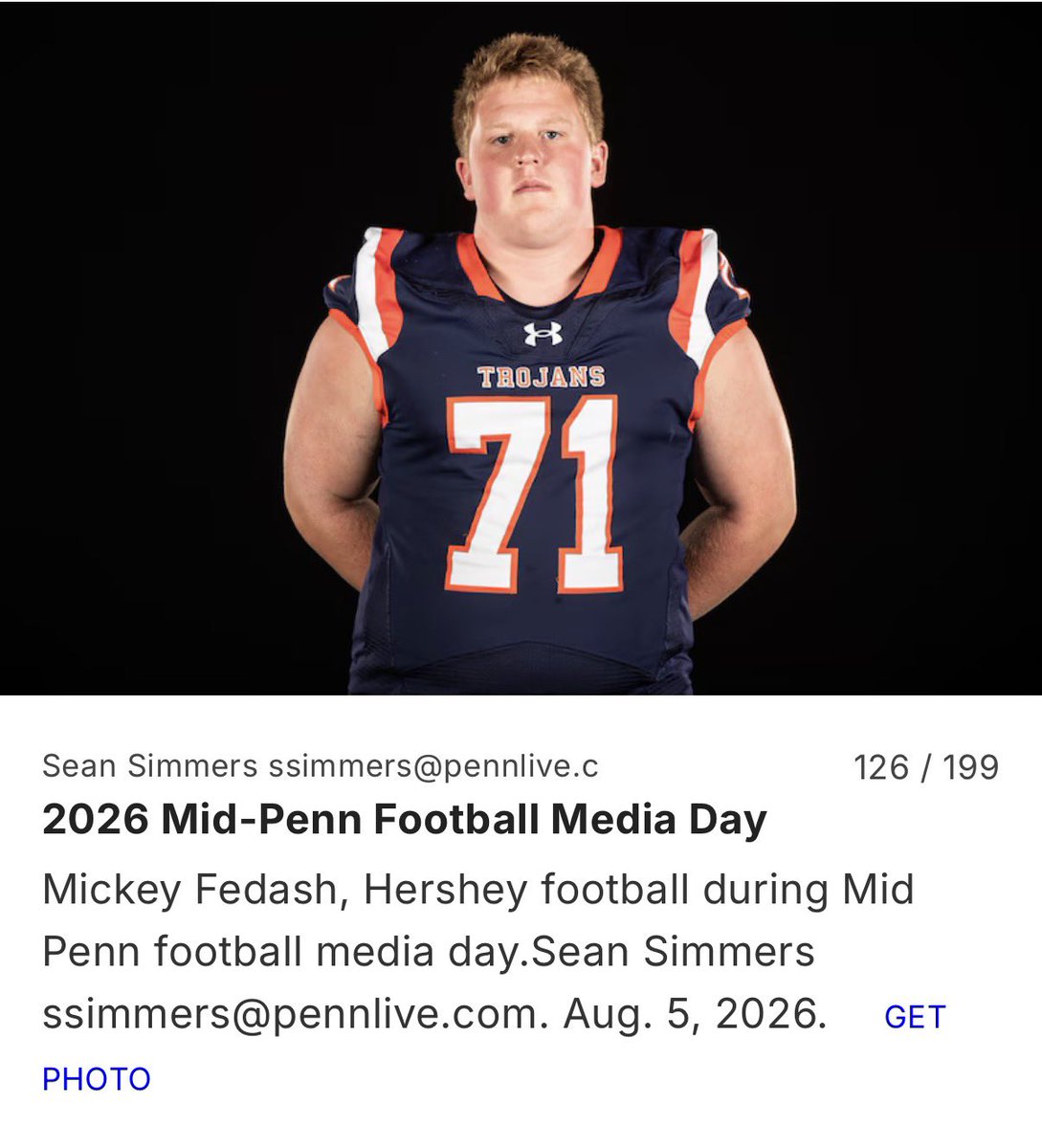 micfedash71's tweet photo. Thanks @Pa_Preps for hosting a great media day. Excited to begin my Junior season. @DAWGHZERECRUITS @palmer_perform @paint54 @ACoachEdwards @EmnekoSweeney @dan_sostek @RymirVaughn @BadgleyBruce @RivalsHS @247Sports @On3 https://t.co/sxhcnyOkX0