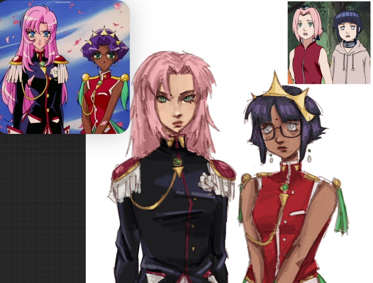 caromyy_'s tweet photo. havent finished this anime yet but I had an idea
#sakuhina #utenanthy https://t.co/p8uyny7uOb