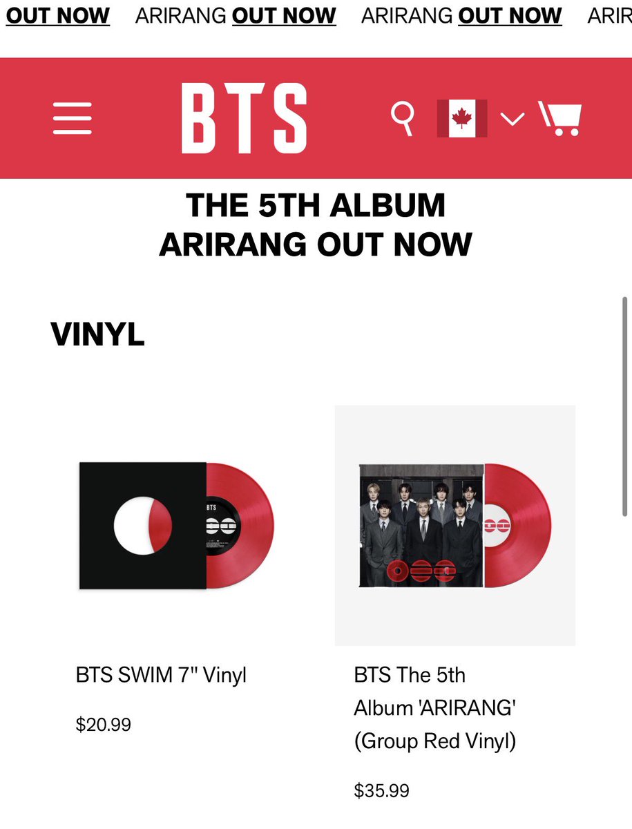 missmonkeyhill's tweet photo. If any confirmation was needed that Toronto is the middle child of the tour: no tracksuits, no jerseys, no red tote, no Army Bombs at the pop up!  (2bd pic is Manchester). Not even mentioning charging $75 for a vinyl the Canadian BTS store charges $35.99 for https://t.co/9AjSvpUHKd