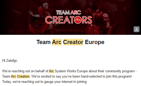 Zatefgc's tweet photo. Não fui aceito uma vez no #TeamArcCreators...

FUI ACEITO DUAS VEZES, CHAMADO PRA EUROPA E ACEITO PRA LATAM!
A fusão do Zate europeu e brasileiro ainda recebeu uma key do @MARVELTokon🇪🇺🇧🇷

Muito obrigado por me aceitarem e enviarem o código do jogo, feliz com a oportunidade😔🙏 https://t.co/X1ZpW2PXK6