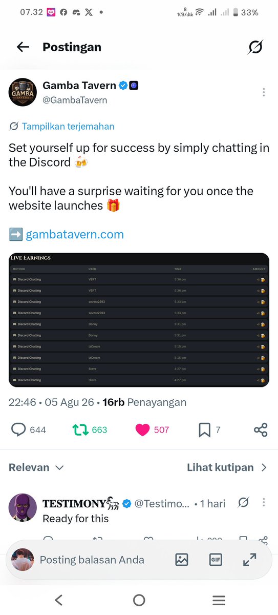 jamsine88's tweet photo. @GambaTavern @BetBoltBank Good luck https://t.co/3JnMvuUAjA