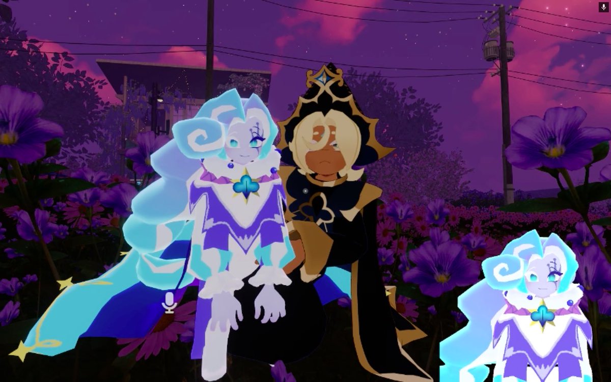 GummieTea's tweet photo. Some wholesome pics on vrchat with my boyfriend 💕💕💕💕

#vrchat #vrc #cookierunkingdom #shadowmilkcookie #purevanillacookie https://t.co/WgQ7Semk6N