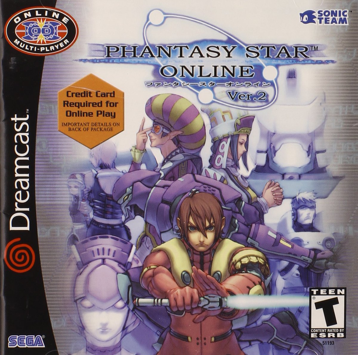 SilentSage89's tweet photo. Testing some Photoshop Edits using the first Phantasy Star Online Box Art as practice!

 Edited                                         Original https://t.co/eHlXgrjKhj