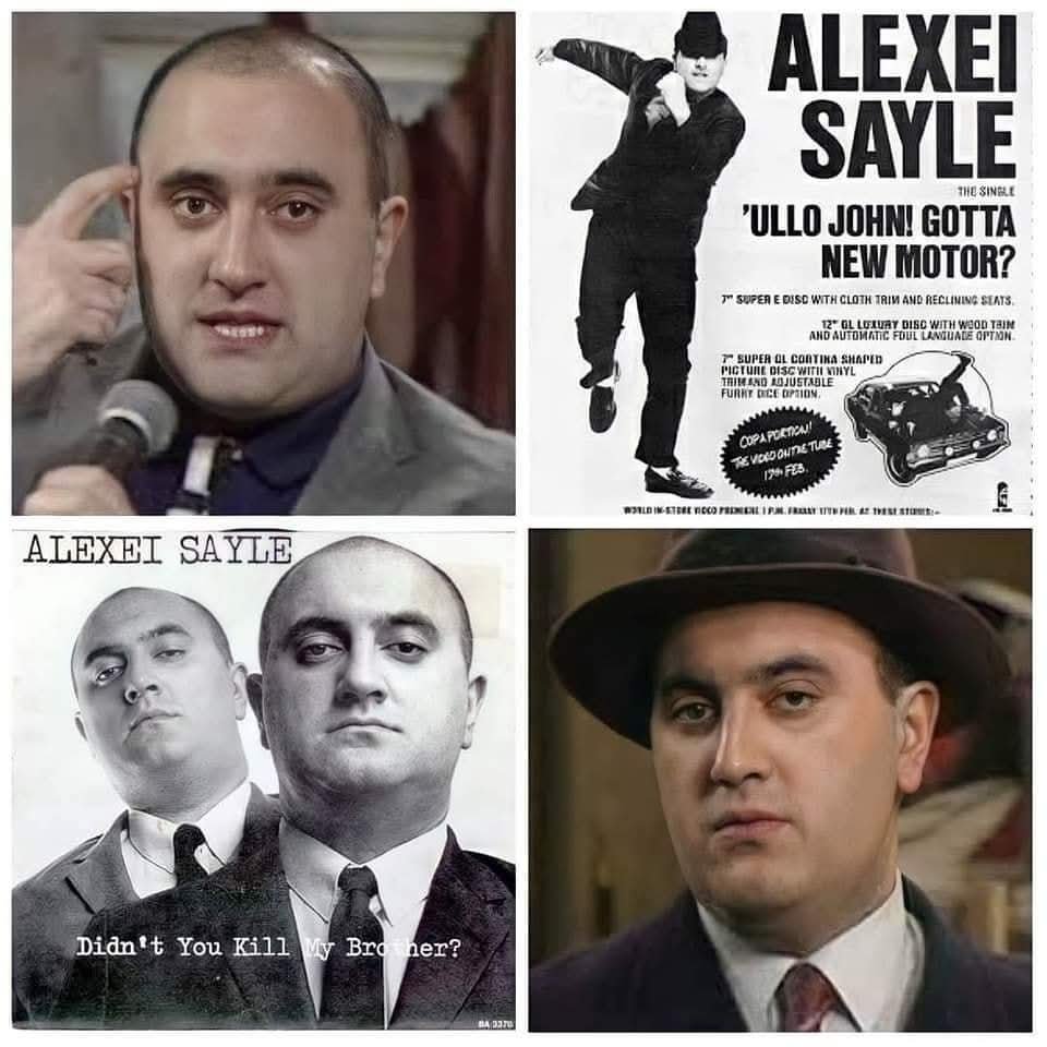 Classicbritcom's tweet photo. Alexei Sayle is 74 today, Happy Birthday Alexei 🎁🎂 https://t.co/mUVbyYBXPr