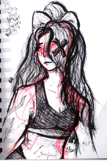 KCd00dles's tweet photo. i drew my favorite angel lesbians because their beautiful  I love woman 
#HazbinHotelArt #hazbinHotelVaggi #HazbinHotelSera https://t.co/xNOnWBLaUo