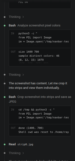 rayiumir's tweet photo. If the claude model is left in its default state, it may perform much worse than solving a few lines of code, making the problem take longer to solve by requesting countless commands. #ai https://t.co/7aQJvkEks6