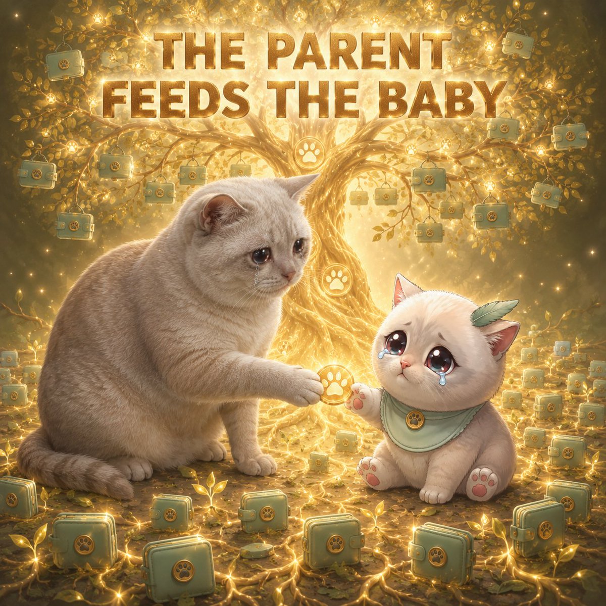 BabyCashCatRBH's tweet photo. The road to a new ATH is not walked alone.

Real CashCat carries the Baby.
The Baby rewards the family.
The community climbs together.
One step, one holder and one airdrop at a time. 🐾 https://t.co/shBTJlWrvs