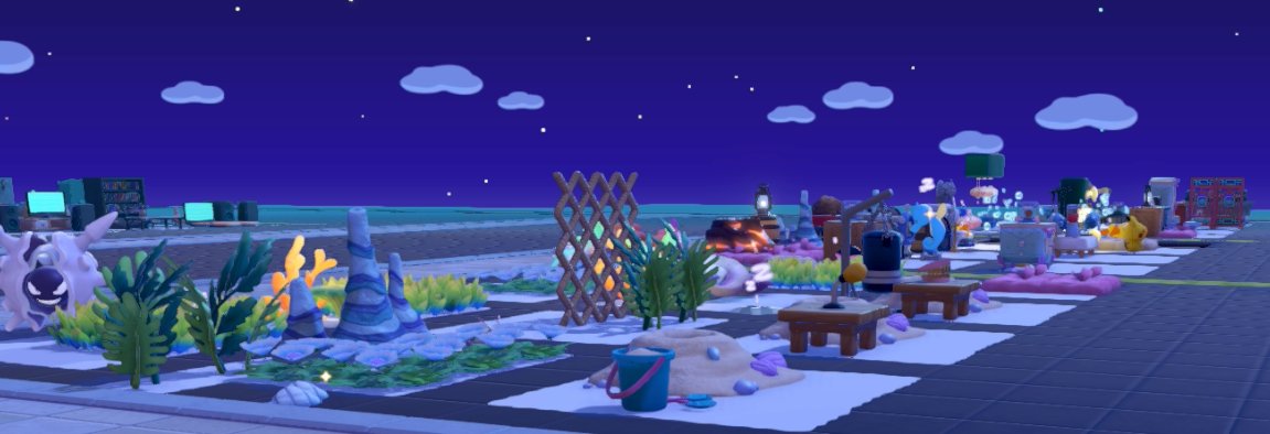 syumiPokemon's tweet photo. 【ぽこあポケモン】全柄&全ての生息地やアイテムが何でも集まる島アップデート情報

島の名前：アイテムコンプ島

住所：CGPV5RN4

こちらの島は『なぞのゴーグル』を使って参加してね！

ブクブクうみぞこの街のアイテムを追加しました。

・新柄（10種）
・新生息地（36種）
・全レシピアイテム（95種）
・クラフト可能ブロック（26種）
・植物類（多数）
・壊れたアイテム（2種）

大きな落とし物は後日追加いたします！

沢山の方に使っていただけるようよかったら拡散おねがいします。 

柄、壊れたアイテムなどは今自分が見つけてる以外にあるかもしれませんので発見し次第追加する事があります。

抜けアイテムがあったら教えてね！

今後もよろしくね(๑ㅎ⌓ㅎ๑)ノ

#ぽこあポケモンレシピ配布 
#ぽこあポケモン 
#ぽこポケ
#Pokopia