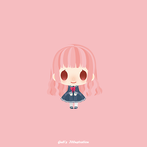 Gulisyan's tweet photo. ふんわり女の子
#オリジナル #ちびキャラ https://t.co/fTY2jaxRiK