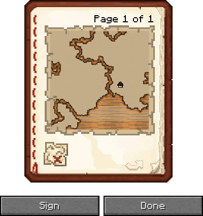 Funny_Anar's tweet photo. What do you think about putting maps in books to save inventory clutter? You can check multiple areas at once without carrying all your maps! https://t.co/FzOAhjyzHg