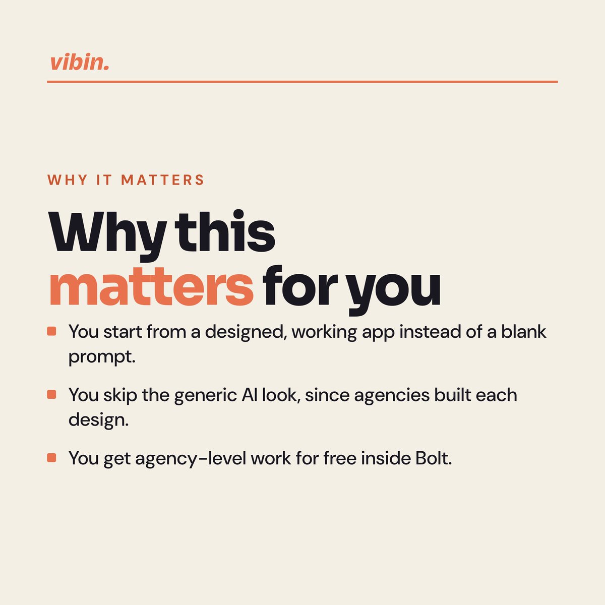 vibin_live's tweet photo. Bolt launched a free Template Marketplace of full-stack apps built by design studios.

Each ships with the server, database, and logic wired up, so a Finance Tracker already calculates its totals.

You start from a working app, not a blank prompt. https://t.co/8eIJhG3svT
