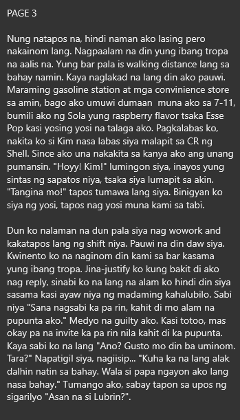 AlterOfan83223's tweet photo. Pagkatapos ng maraming taon, nagkita ulit silang magkaibigan at ang nagkaroon ng umaatikabong bonding sa kama.

Pages 1-3
Sender: Prof na Taga-enroll

#ConfessionOfanAlter1033
#Friends #ChildhoodFriend https://t.co/GllGyotDFZ
