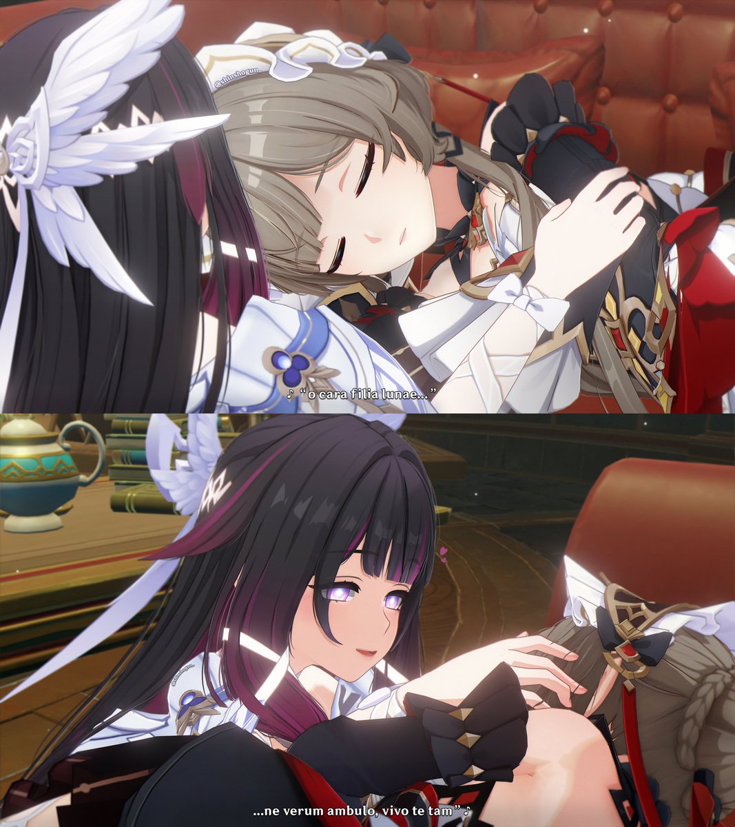 shinshogun_'s tweet photo. a sweet lullaby for marionette. ♪ #GenshinImpact #原神 #sandbina https://t.co/ZohsffYiQI
