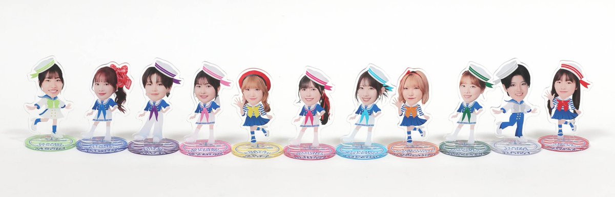 moba_goods's tweet photo. ハロ！コン 2026 第2弾 BEYOOOOONDSモバガチャ販売開始👏

かわいいマリンスタイルのマスコットアクリルスタンドをはじめ、ステッカーやアクリルキーホルダーなど、コレクションしたくなるアイテムがラインナップ✨

お気に入りのグッズをまとめて持ち歩けるクリアマルチケースも登場🎀

ぜひチェックしてください✨👀

販売ページはこちらから
https://t.co/1fiOLPdymO

#BEYOOOOONDS
#helloproject
#ハロプロ
#モバガチャ