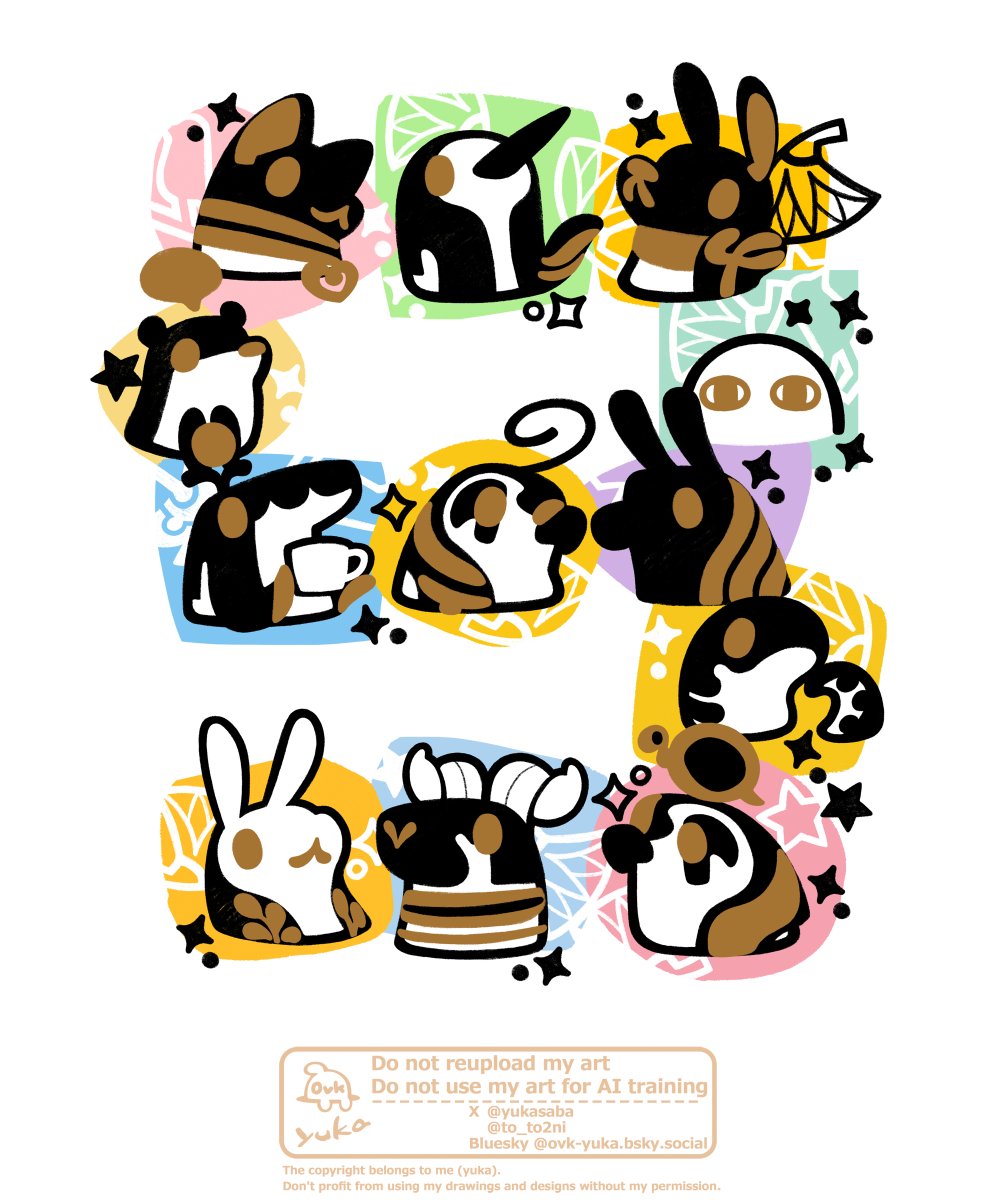 to_to2ni's tweet photo. とーとーつに生まれて9周年！
もうひとつの9周年イラスト！
ぷにっととーとつに！

#とーとつにエジプト神
#to_to2ni https://t.co/fTrfsvYzQx