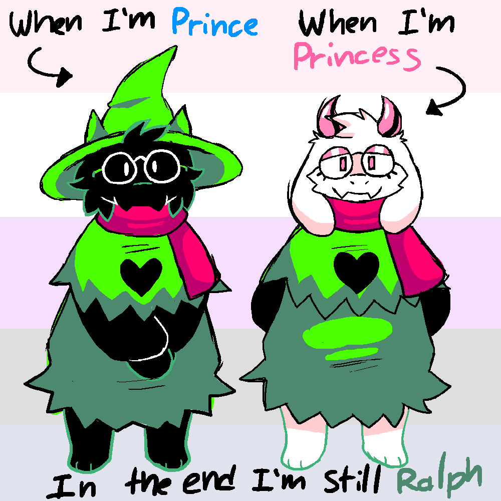 ChileanRals's tweet photo. i hate ralsei gender discussions.

no, he isn't yet a girl. yes, there's a possibility of him becoming trans.

as a ralsei fan i don't give a fuck, i'll take anything with open arms. i want ralsei to be ralsei and i'll be happy with that.

(art by @ScRufflesScrunk btw, follow em) https://t.co/Eu7Tx2sGQe