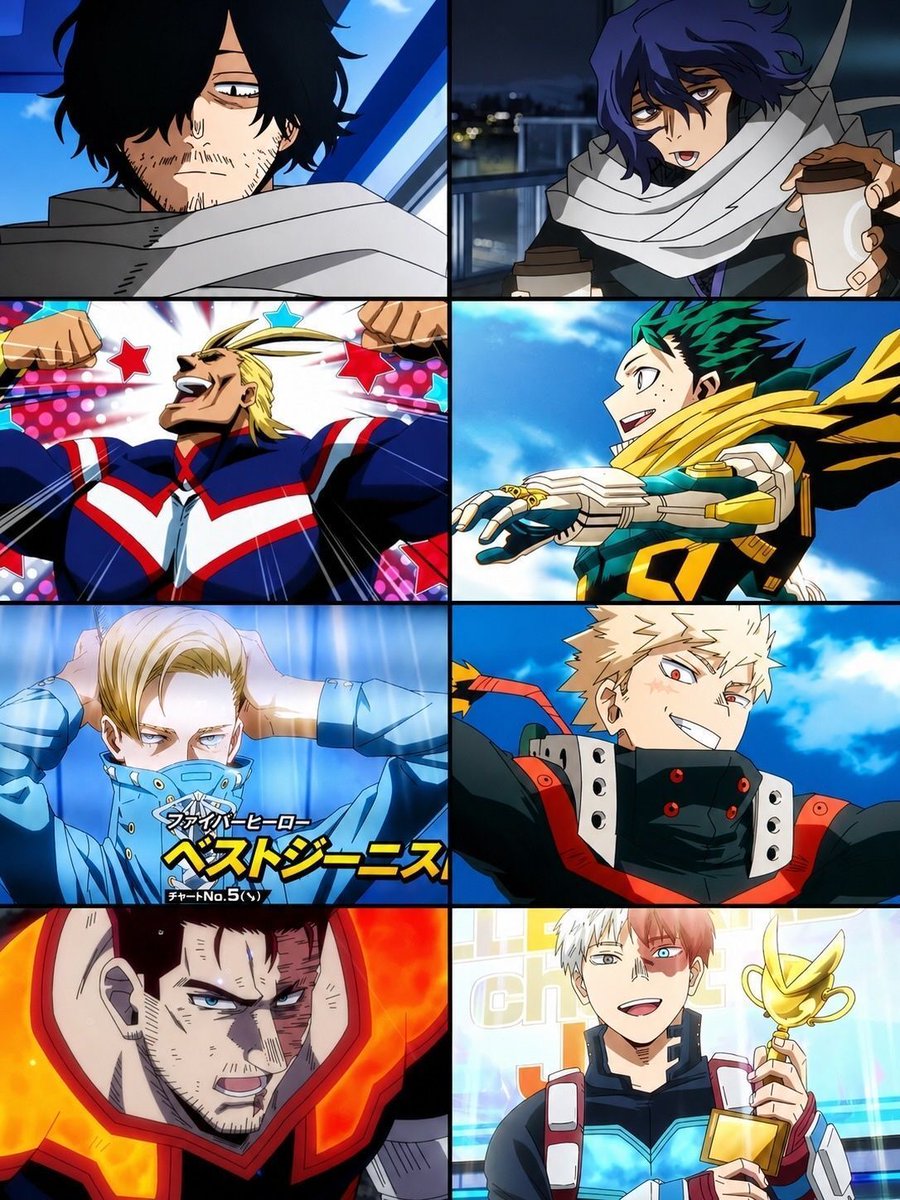 anime_shots's tweet photo. Heros Vs Successors https://t.co/8h0mwdJbAo
