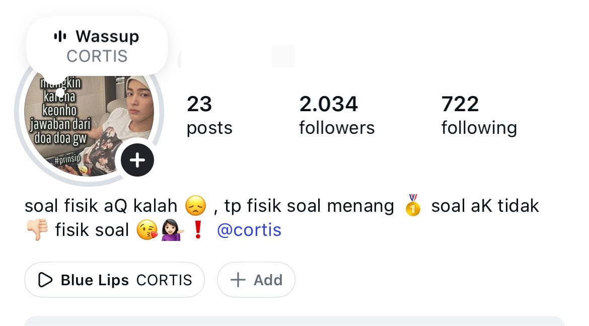 kceoor's tweet photo. rate seberapa gokil bio aK 😏☝🏻🧎🏻‍♀️ https://t.co/h9B6M2pckB