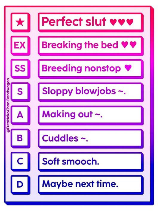 TxbooAcademy's tweet photo. To properly kick things off with a proper BOOM!
We'll do a rating post~!
Think you got what it takes to survive Taboo Academy?
Show us your work and we'll get back to you!~
Be specific.. receive or give !

Only SS or higher get to DM . . Good luck ~

♥︎ + ↻ + 🖼 = Your Rating! https://t.co/kwX9IGDwkX