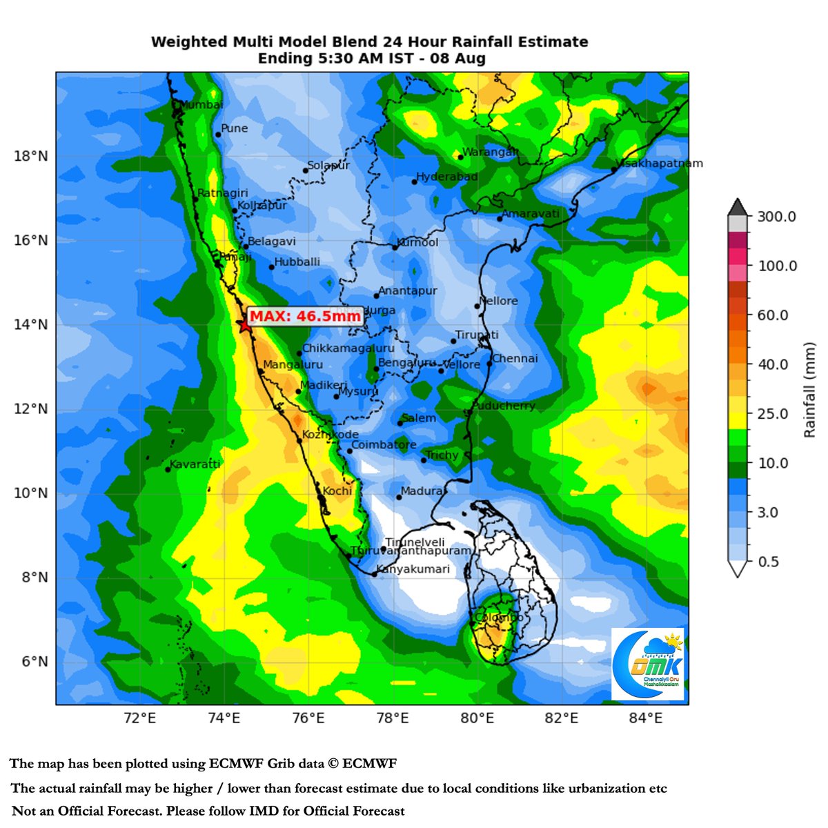 ChennaiRains's tweet photo. With the cyclonic circulation off the TN coast fading thunderstorm activity over the plains of TN may slightly reduce though we may still see few places come under moderate thunderstorms during the evening hours between Chennai and Delta. As always real time conditions will decide the areas that get the rains with chance for Chennai and suburbs remaining as high as the last couple of days. Meanwhile Kerala may see widespread continue today as well.
