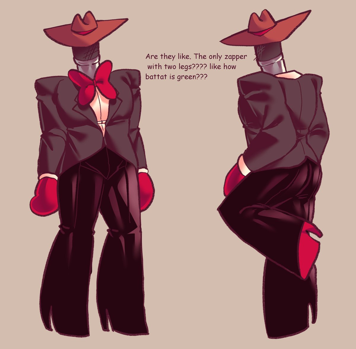 samualcheese's tweet photo. wanted to see if i could make the legs work but i dont know.... its so unfamiliar.... https://t.co/kzVphZ4j7M