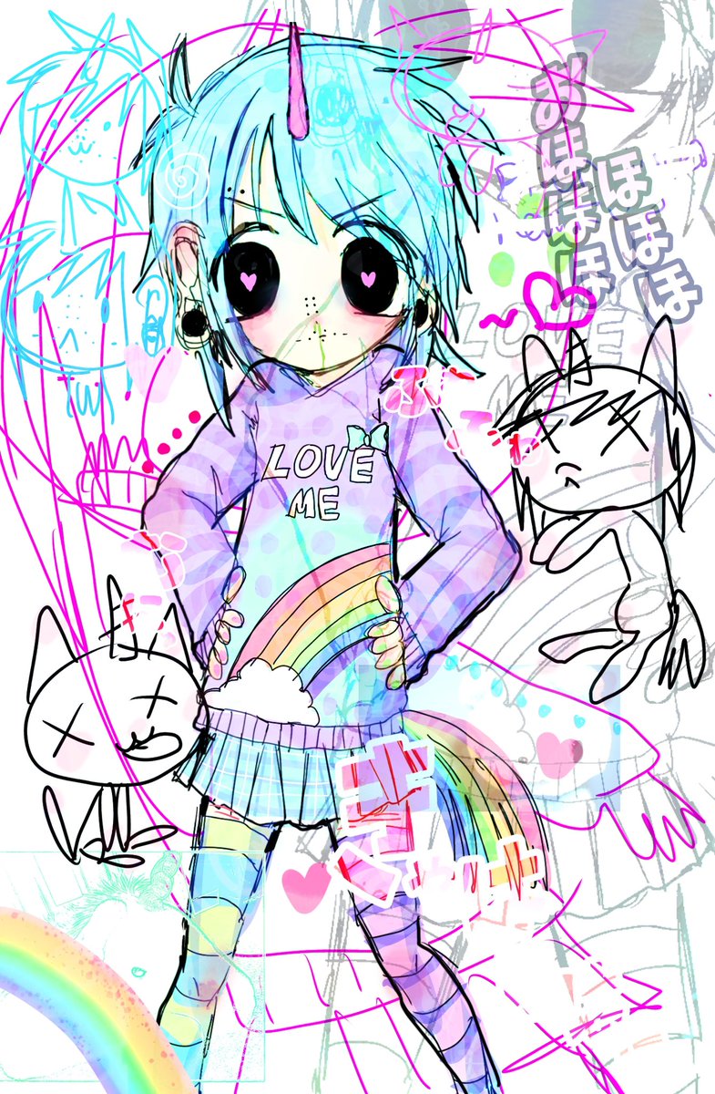 puppysplatter's tweet photo. 🍬🦄 https://t.co/otDI4UjnJ5