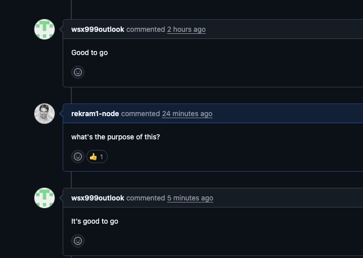 jayair's tweet photo. all time favorite github interaction https://t.co/7btEZ5G5tB