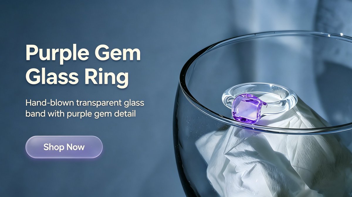 olyth_uk's tweet photo. Purple Gem Glass Ring | Hand-Blown Artisan Jewelry
https://t.co/X8T4t6iv3P
#GlassRing #PurpleJewelry #GemRing #HandmadeJewelry #ArtisanJewelry #StatementRing #WearableArt #UniqueRings #GiftIdeas https://t.co/OPVn88Vumq