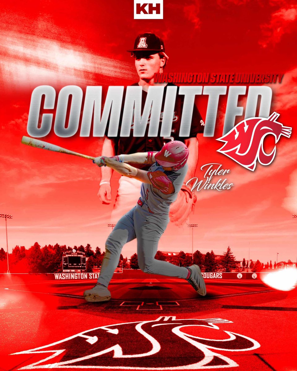 tyler_winkles's tweet photo. I am excited to announce my commitment to play baseball at Washington State University.  Thank you to Coach Choate for providing me this opportunity.  I would also like to thank my family for everything that they have done for me and my teammates along the way.  Thank you to Coach Jon Zuber and the Zoots.  Thank you Coach Merken, Hornsby, Tully and Matt.  A special thanks to my football guys – Coach Blue, Gilly, Burnsed and Pawlawski. 
#GoCougs
@wsucougarbsb