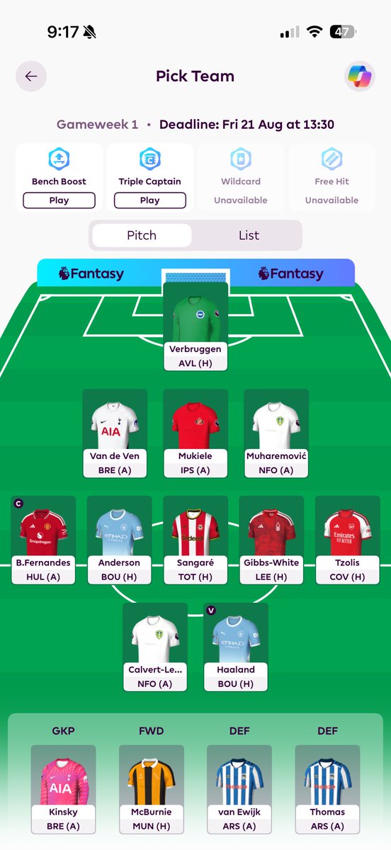 NoFilterRov's tweet photo. Hey FPL community, how about this draft? https://t.co/wBNoypj8Qo