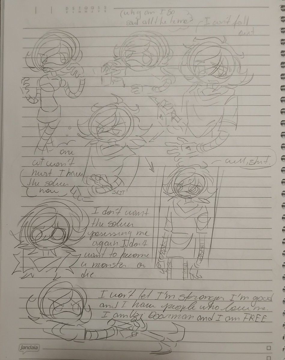 emof4ngz's tweet photo. Im just doinf straight up bs on the back of my notebook https://t.co/ccamMg8Nrb