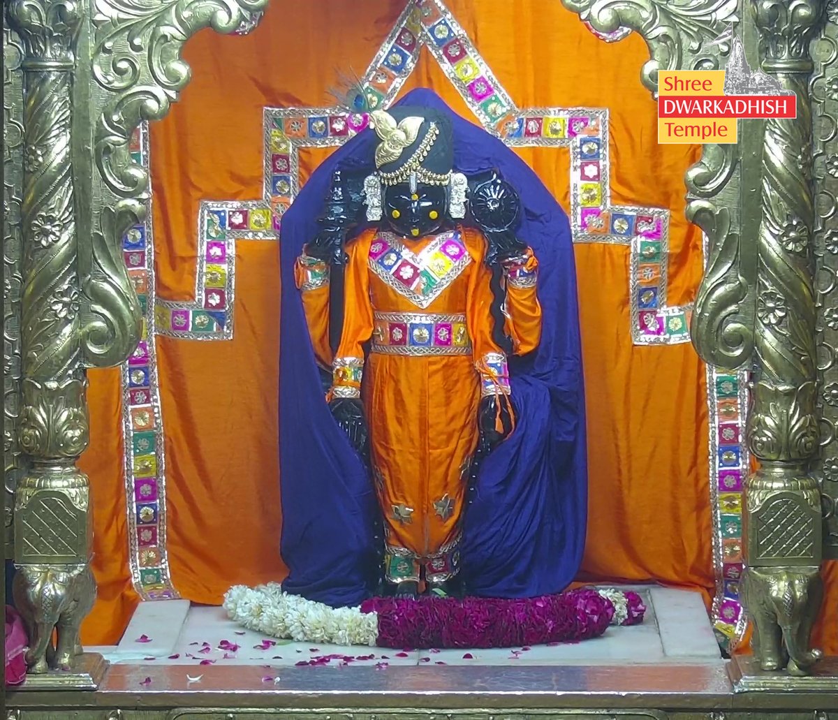 DwarkaOfficial's tweet photo. राजाधिराज द्वारकाधीश जी के मङ्गला आरती दर्शन 🙏🏻
श्री द्वारकाधीश मंदिर द्वारका,गुजरात
दिनांक :- 07/08/2026 शुक्रवार                 

#dwarka #manglaaarti
#ShridwarikadhishmandirOfficial https://t.co/sEmQZDM4wa