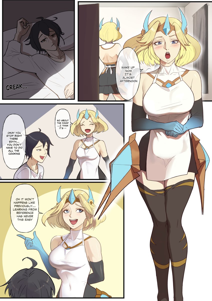 red_zian's tweet photo. Edith doujin finished (page 1-4) https://t.co/V51I7KKmeA
