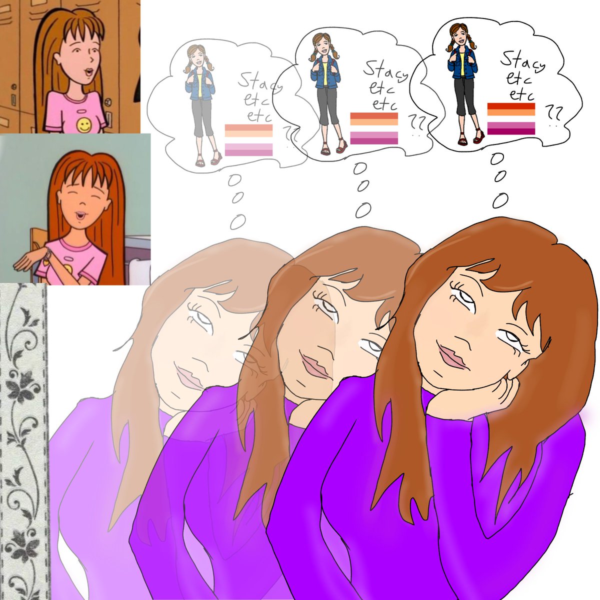 no1paulglazer's tweet photo. thinkin About you.............
#dariatwt #quinnmorgendorffer #daria #fanart https://t.co/ZC5fH3UJxU