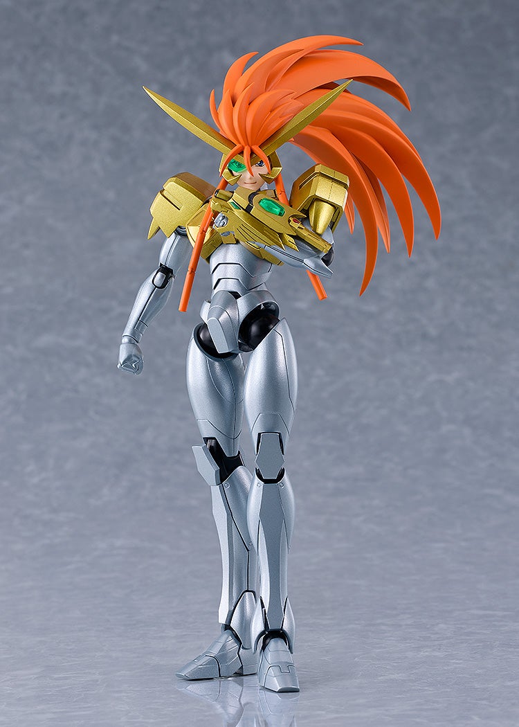 gsc_mechasmile's tweet photo. 【 #メカスマ 新商品情報！】

アニメ『#勇者王ガオガイガー』より
「獅子王凱」が #PLAMATEA シリーズに登場！

🔻ご予約はこちら
https://t.co/UwCTvkoZxw

頭部は髪を下ろした状態と、
イークイップ状態の2種類が付属‼️

左胸のハッチは差し替えで展開状態を再現！

🗓️予約締切：9月16日(水) 23:59

#勇者シリーズ
#グッスマ #プラモデル
