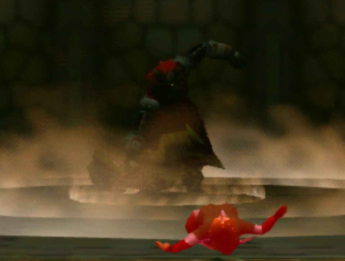 lalam2442's tweet photo. I absolutely love how Ocarina of Time on the N64 looks.  I only had to change the FOV to get these images of Ganondorf. https://t.co/WnG8J2YgSj