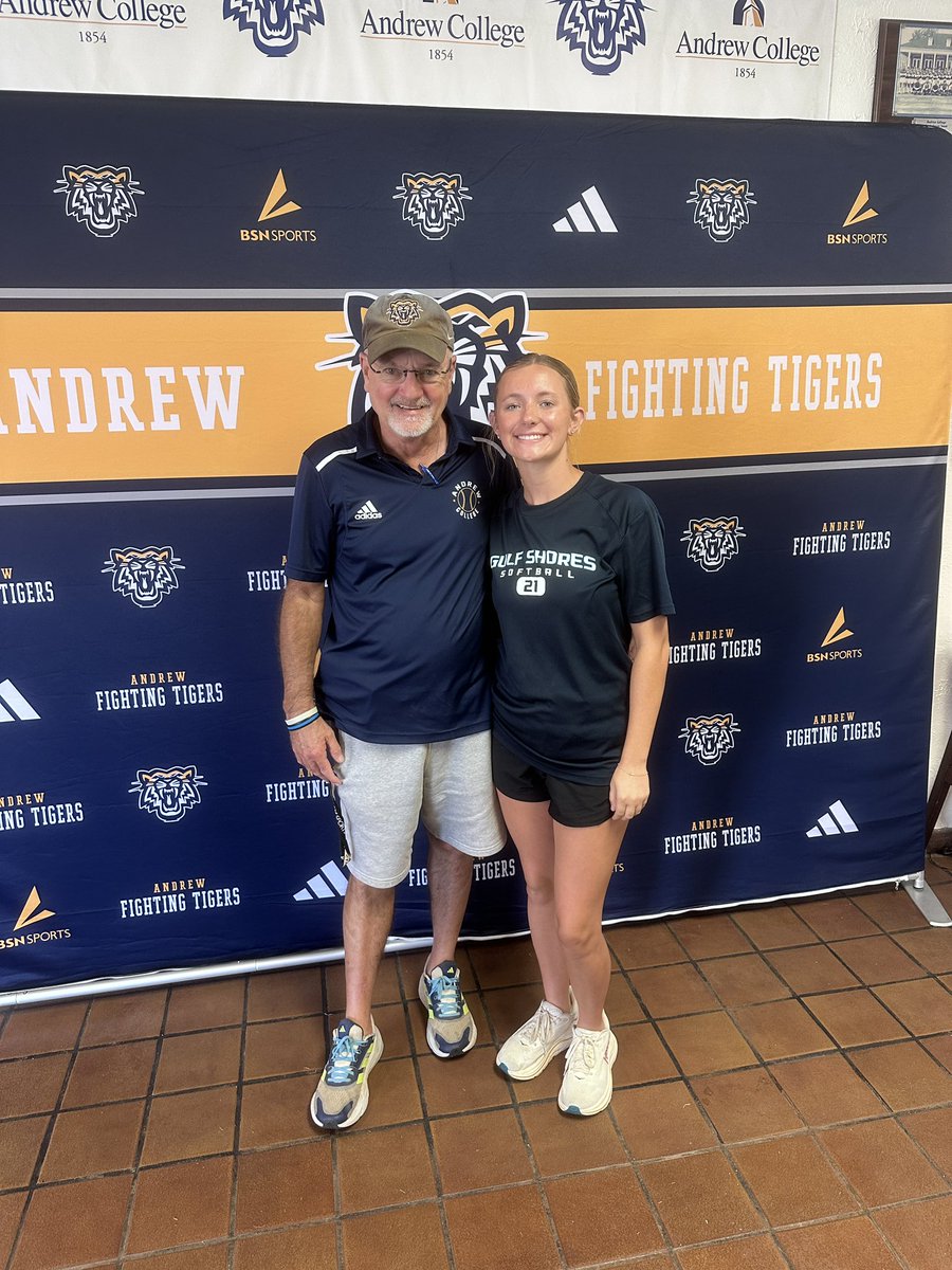 camr91935's tweet photo. Had a great visit today at Andrew College and received my first offer! Thank you Coach DeCook for showing me around! @JoshBaxterNSR https://t.co/q1fmzGrrFw
