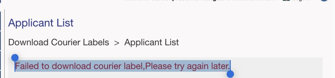 _GP_'s tweet photo. @vfsglobalcare Horrible system. Paid over 100$ yet not able to generate shipping labels. Can you assist? Have been trying for few hours now https://t.co/MI2TfTugrn