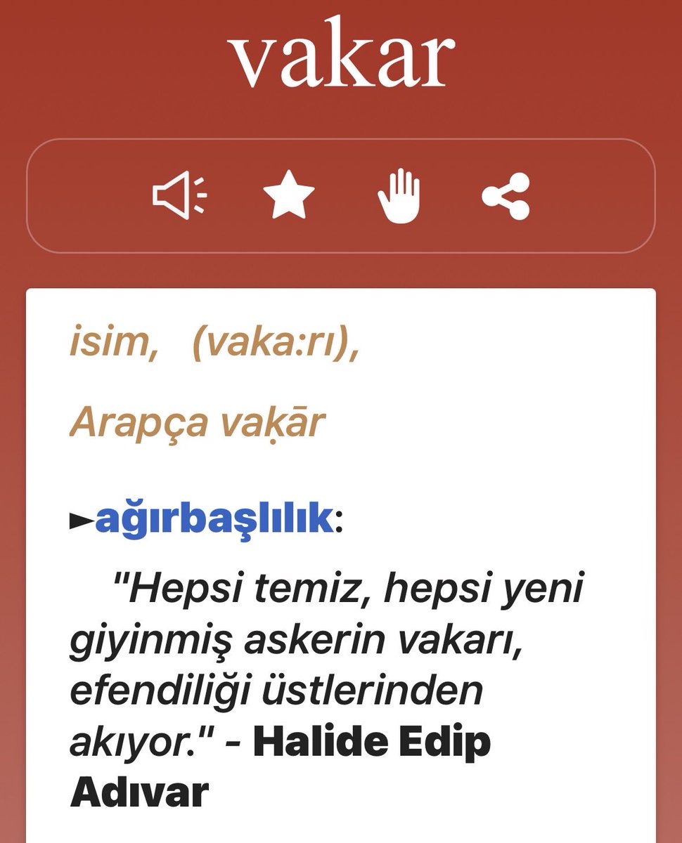 HalimSelim2245's tweet photo. @avahmettyilmaz Emice,
 Vekar değil Vakâr olacak o kelime. https://t.co/bDIoPlVhOV